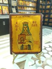 Saint Theodora Hand Painted Orthodox Icon Heilige Theodora Orthodoxe Ikone picture