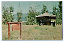 c1950's Union Army Post, Fort Logan White Sulphur Springs Montana MT Postcard picture
