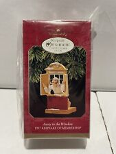 Hallmark Keepsake Ornament Collectors Club 1997 Away To The Window New  picture