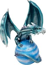 Urbalabs Large Dragon Figurines Statue Elemental Medieval Decor Fairy picture