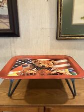 Vintage 1980’s,  Americana Metal TV Tray picture