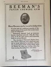 Vintage 1917 Beeman’s Pepsin Chewing Gum Ad picture