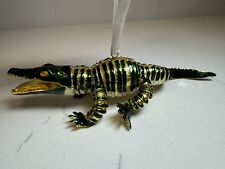 Cloisonne Articulated Alligator Hanging Ornament picture