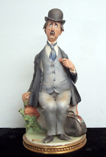 Giuseppe Cappe 'Worried Doctor' Capodimonte Sculpture picture