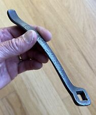 Antique Cast Iron Wood Coal  Cook Stove Lid Lifter  grate Shaker Tool Vintage picture