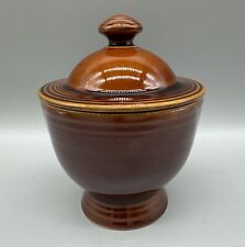 HLC Sheffield Fiesta Amberstone Covered Sugar Bowl picture
