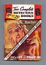 Two Complete Detective Books Pulp May 1946 #38 VG picture