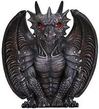 Ebros 7 Inches Winged Guardian Dragon Candle Holder picture