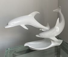 Kaiser Bisque Collectible Figurine “Dolphins Playing With Waves” picture