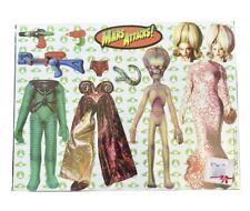 Vintage 90s Mars Attacks Magnetic Dress Up Kit Sealed 1997 Sci-Fi Movie Promo picture
