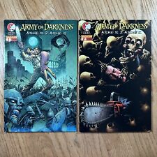 Evil Dead Army Of Darkness: Ashes 2 Ashes issue 1 & 2 DDP Dynamite 2004 VF/NM 🔥 picture