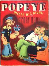 Popeye Meets His Rival Story Book #507 VG 1937 picture