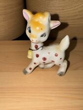 Vintage Anthropomorphic Baby Calf with Spots Cowbell Japan picture