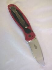 Kershaw Blur Pocket Knife 1670RD Red Aluminum Spring Assisted  Made In USA picture