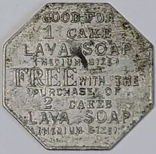 Vintage Procter & Gamble Advertising Coupon FREE Lava Soap Coin RARE picture