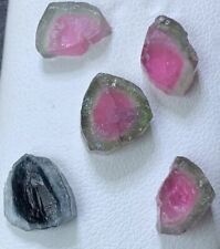 Ct Natural Beautiful Watermelon Tourmaline Slices from Afghanistan no Heat picture