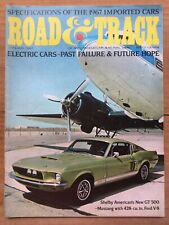  ROAD and TRACK January 1967 Shelby GT500 Mustang Ferrari 330 GTS Dino T6 picture