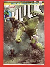 Hulk #1 Marvel Comics 2021 Björn Barends Trade Variant  NM  Hulk 181 Homage 🔥 picture