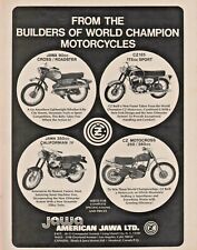 1971 Jawa CZ Motocross 360 Roadster Californian Sport - Vintage Motorcycle Ad picture