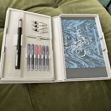 Vintage Parker Fountain Pen Tips - Calligraphy Deluxe Set in Box - Complete- picture