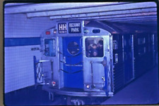 New York City Subway IND R34 'HH' Car @ Rockaway Park 1967 35mm picture