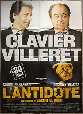 Poster L'Antidote Christian Keyboard Jacques Villeret Agnes Soral 47 3/16x63in picture