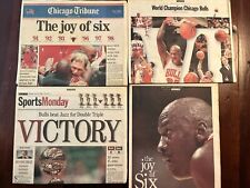 The Joy Of Six, Chicago Tribune, June 15/16, 1998. Chicago Bulls, Michael Jordan picture