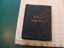 Vintage book: PORTSMOUTH Guide book 1884 joseph h foster picture