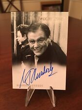 2000  George Murdoch Twilight Zone Signed Card #A-52 Rittenhouse Archives Ltd. picture