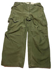 VTG M-1951 Cargo Pants Size Large 38x29 O4 picture