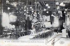 CPA 87 INTERIOR LIMOGES CAFE DE L'UNIVERS (Back Undivided) (MAGASI TRADE picture