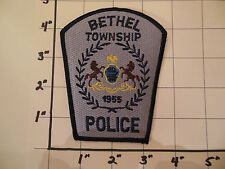 BETHEL TOWNSHIP POLICE  PA  PENNSYLVANIA   BERKS COUNTY  STYLE B picture