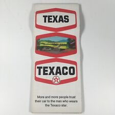 Vintage 1970 Texaco Texas Travel Road Map picture
