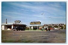 c1950's Grant's Truck & Car Stop Coffee Shop Dave Grants Boise Idaho ID Postcard picture