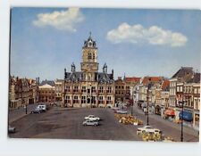 Postcard Markt met Stadhuis, Delft, Netherlands picture