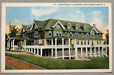 Postcard Chautauqua Lake NY - Clubhouse at Lakewood picture