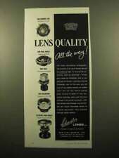 1959 Schneider Lens Ad - Xenar 4.7/135, Angulon 6.8/90 picture