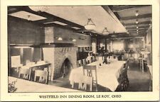 Postcard Westfield Inn Dining Room in LeRoy, Ohio picture