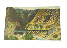 1911 Devils Gate Utah In The Union Pacific Railway Railroad Train Line Postcard picture