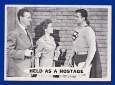 HELD AS A HOSTAGE 1966 TOPPS SUPERMAN #58 GOOD picture
