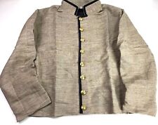 CIVIL WAR CS CSA CONFEDERATE INFANTRY JEAN WOOL SHELL JACKET-SIZE 1 38-40R picture