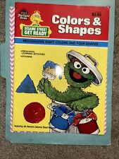 Vintage Sesame Street Sticker Fun Coloring Activity Books 1986 Unused Complete picture