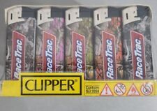 Clipper The Super Lighter Racetrac- Lot Of 50 Lighters-Camo Color picture