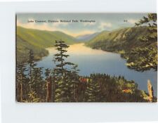 Postcard Lake Crescent Olympic National Park Washington USA picture