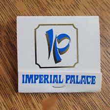 Imperial Palace Hotel Casino Las Vegas Matchbook - VINTAGE - UNSTRUCK picture