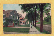 CT New Britain 1908-29 antique postcard HOMES OF WEST MAIN ST CONN to NJ picture