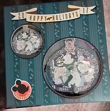 Disney Parks Happy Holidays 2017 Passholder Pinset Limited Edition Of 500 NEW picture
