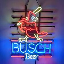 Busch Beer Cardinals baseball  Neon  Light Sign 19