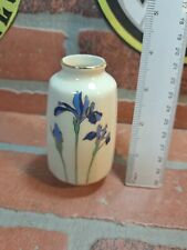 Vintage Japanese Small Ceramic Floral Vase Otagiri picture