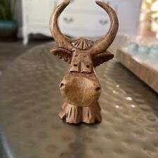Hand Carved Oxen/Cow/Bull picture